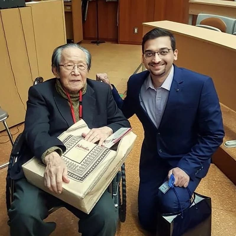 With Prof. Ishiki, Kyoto, Japan
